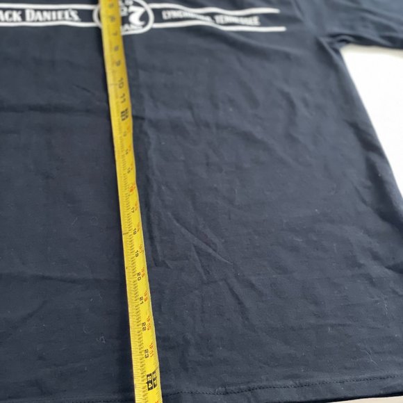 Jack Daniels Shirt Men Medium Black Old Number 7 Lynchburg, Tennessee - Picture 6 of 11